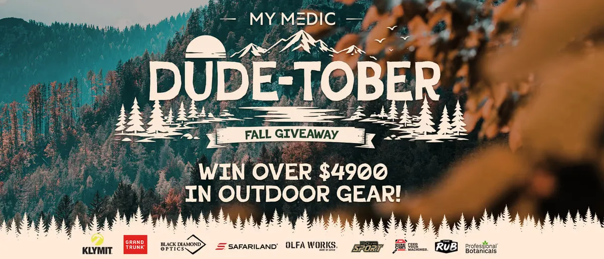 Win Dude-Tober Prize Package — My Medic Sweepstakes (1 Winner)