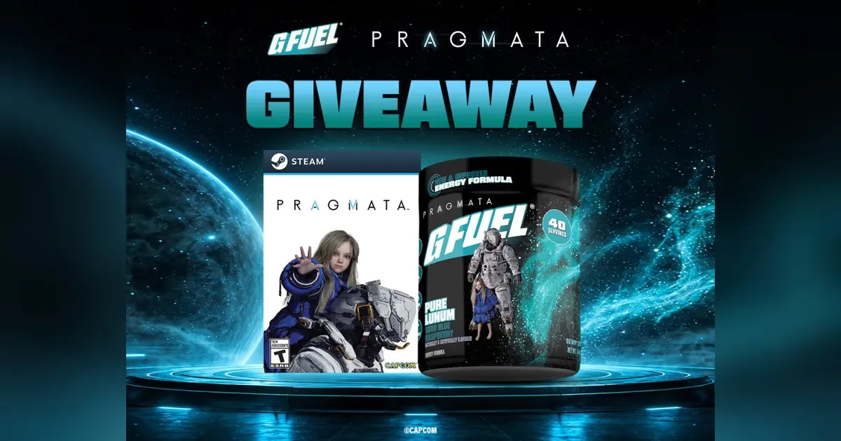 Win G FUEL PRAGMATA Pure Lunum Tub: 3 Winners
