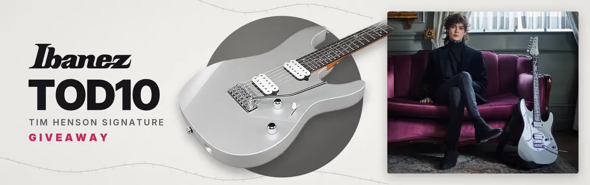 Win Ibanez TOD10 Guitar & Polyphia CD - Sweepstakes (1 Winner)
