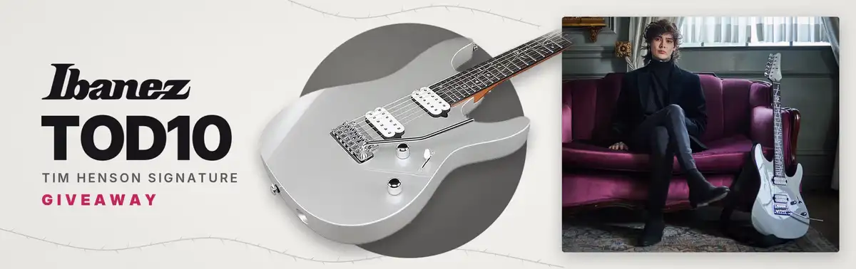 Win Ibanez TOD10 Guitar & Polyphia CD - Sweepstakes (1 Winner)