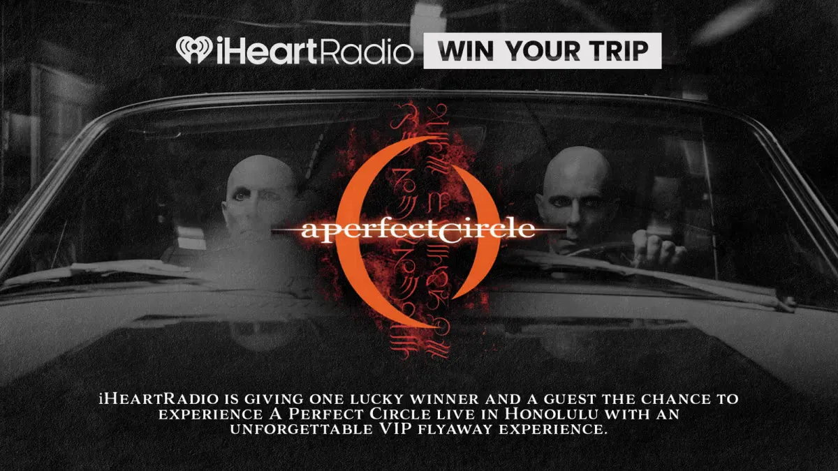 Win iHeartRadio A Perfect Circle Flyaway: 3-night Honolulu Trip for 2
