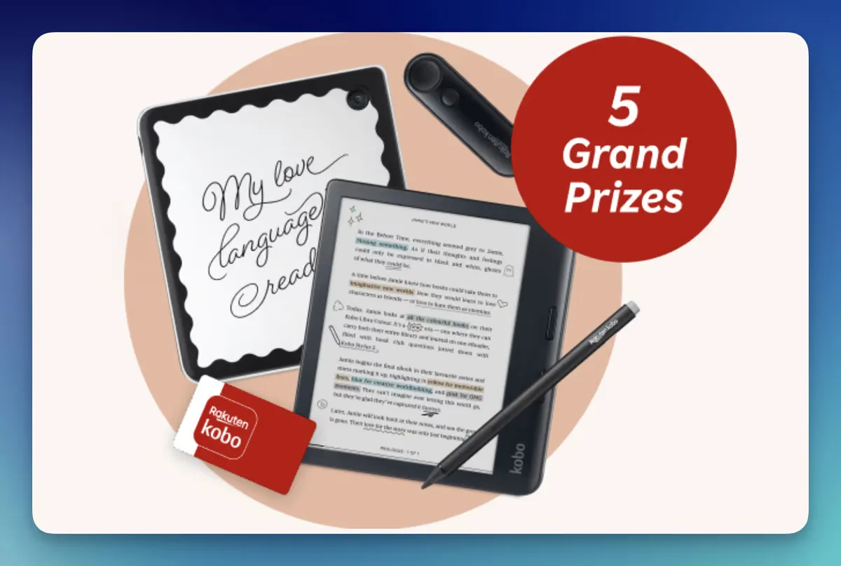 Win Kobo Fan Fave Sweepstakes: Vote for eBook & Win $510 eGift