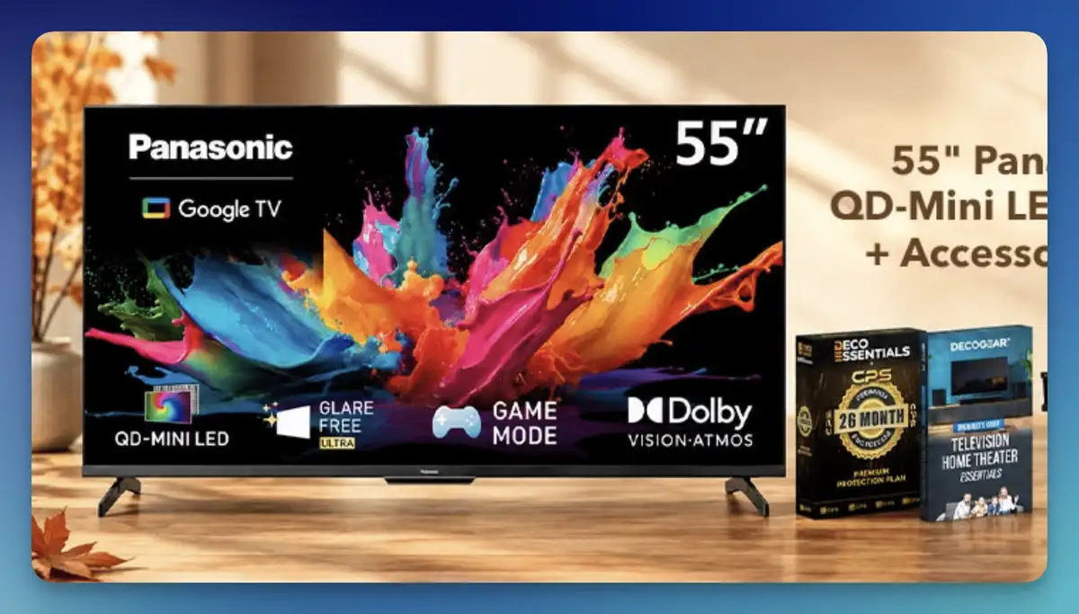 Win Panasonic 4K TV + Add-ons: 1 Winner - Beach Camera Sweepstakes
