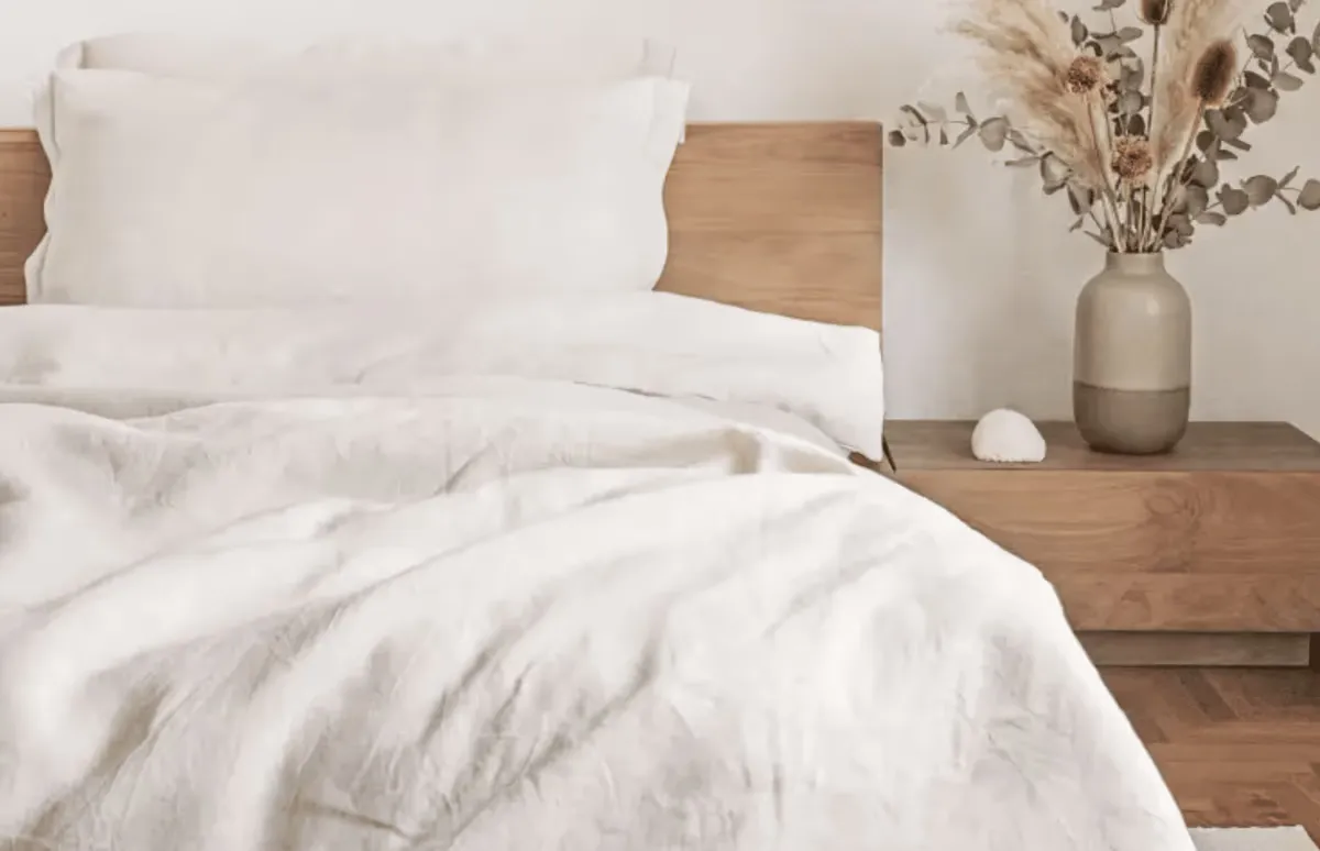 Win Sensoire Linen Duvet Cover Set: 240×220 cm + 2 Pillowcases