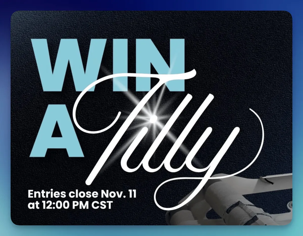 Win Tilly Longarm with Deluxe Table — APQS Sweepstakes (1 Winner)