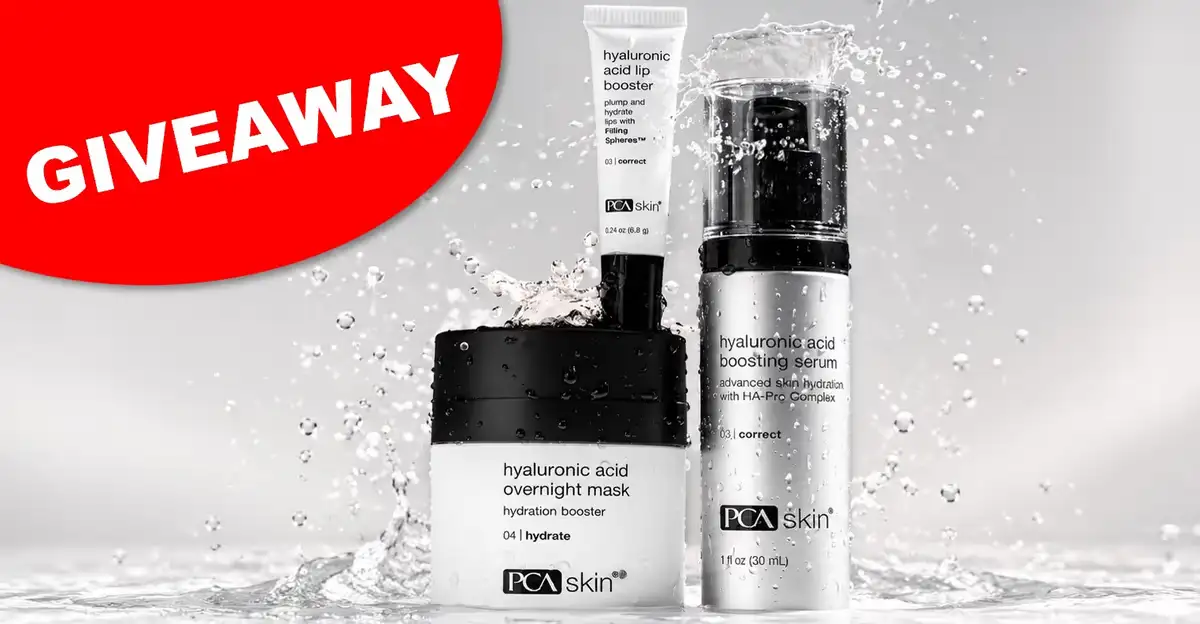 Win Ultimate Hydration Prize Pack - PCA Skin Sweepstakes (5 Winners)