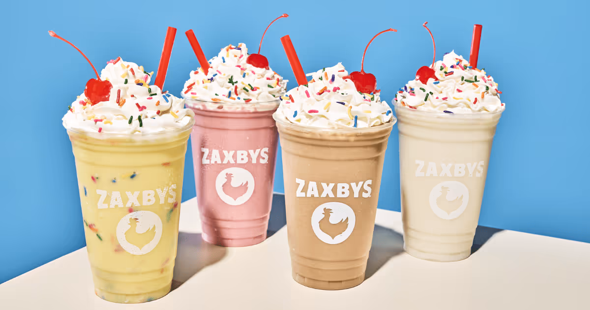 Zaxby's Milkshake Deal: Half-Off 4 Flavors!