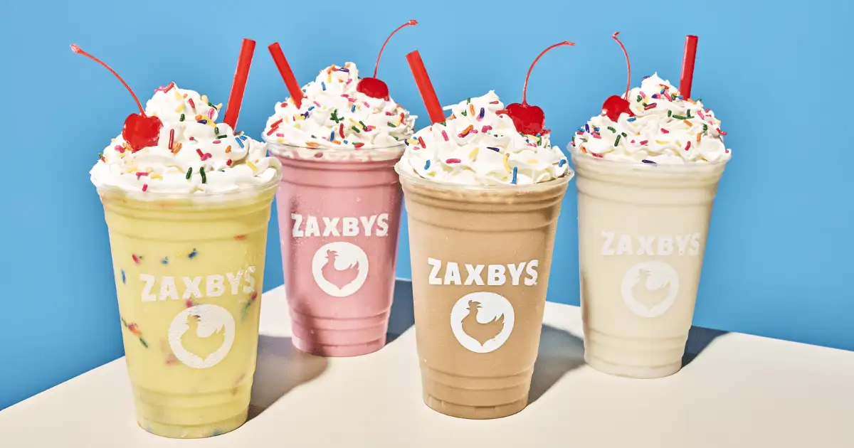 Zaxby's Milkshake Deal: Half-Off 4 Flavors!